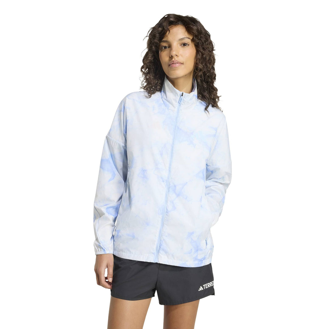 adidas W Mt Windj Sd - white/globlu