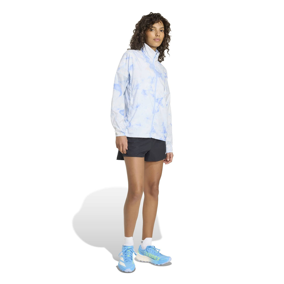 adidas W Mt Windj Sd - white/globlu