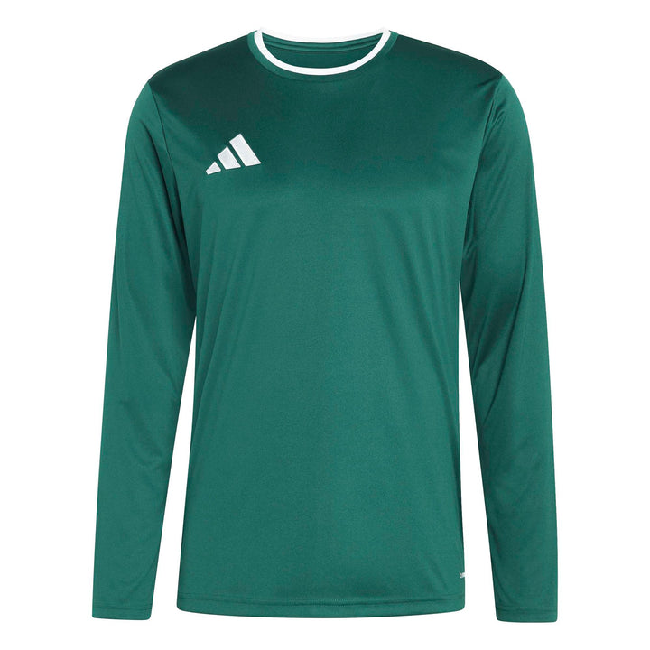 adidas Entrada 26 Jsy Ls - drkgrn/white