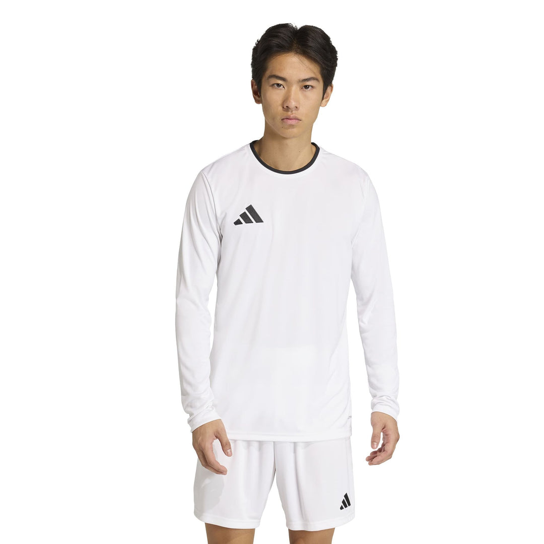 adidas Entrada 26 Jsy Ls - white/black