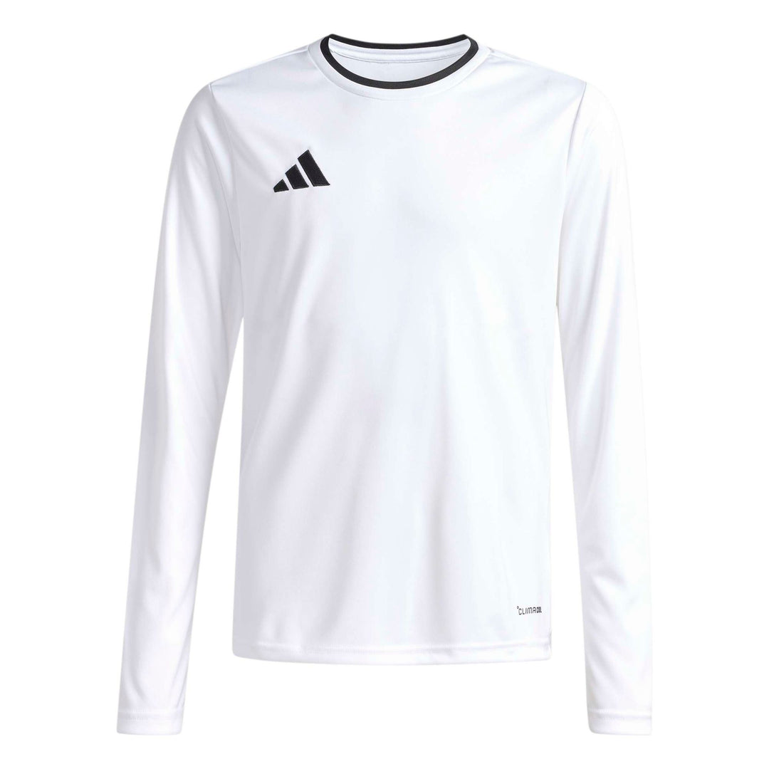 adidas Entrada 26 Jsy Ls Y Kinder - white/black