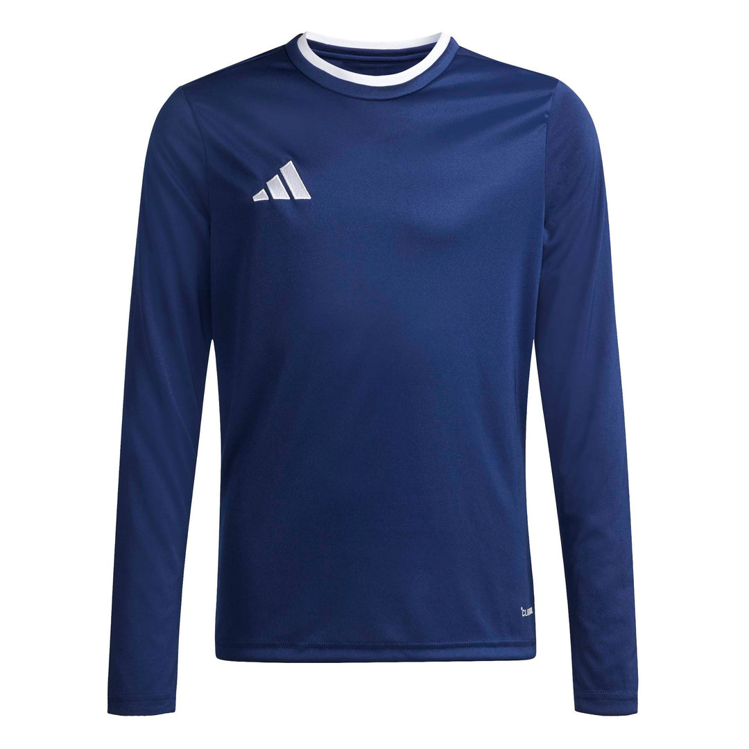 adidas Entrada 26 Jsy Ls Y Kinder - tenabl/white