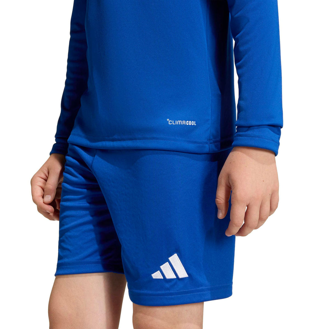 adidas Entrada 26 Jsy Ls Y Kinder - tenabl/white