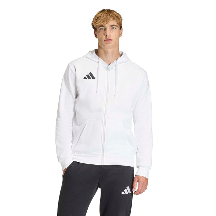 adidas Entrada 26 Fz Hood - white/black