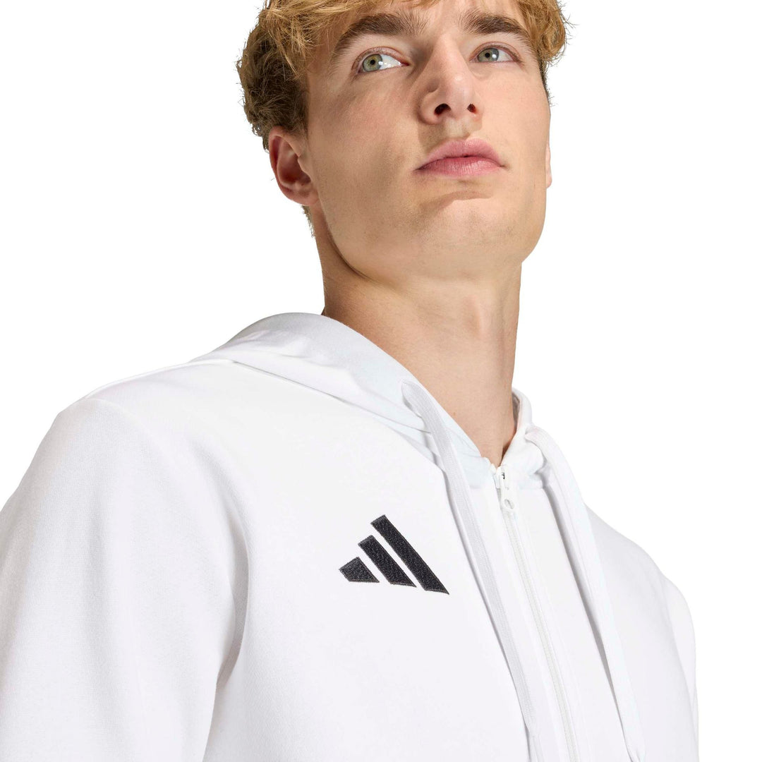 adidas Entrada 26 Fz Hood - white/black