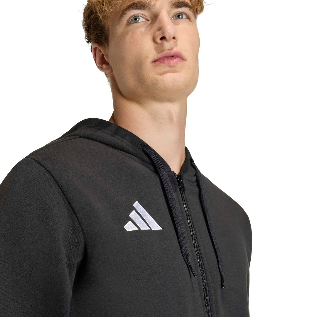 adidas Entrada 26 Fz Hood - black/white