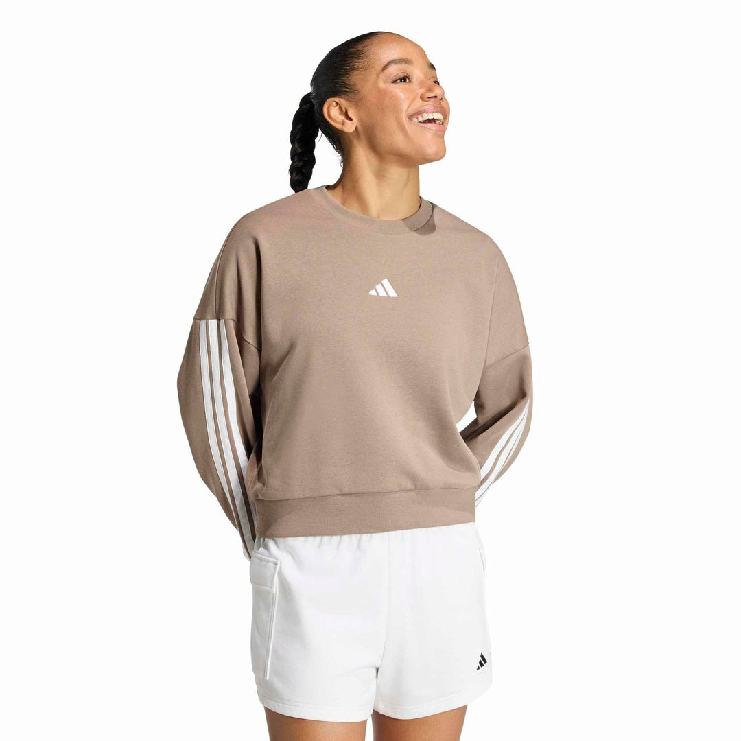 adidas W 3S Ft Swt - khasix/white