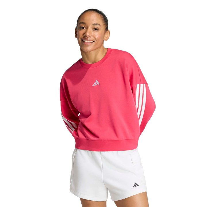 adidas W 3S Ft Swt - powpnk/white