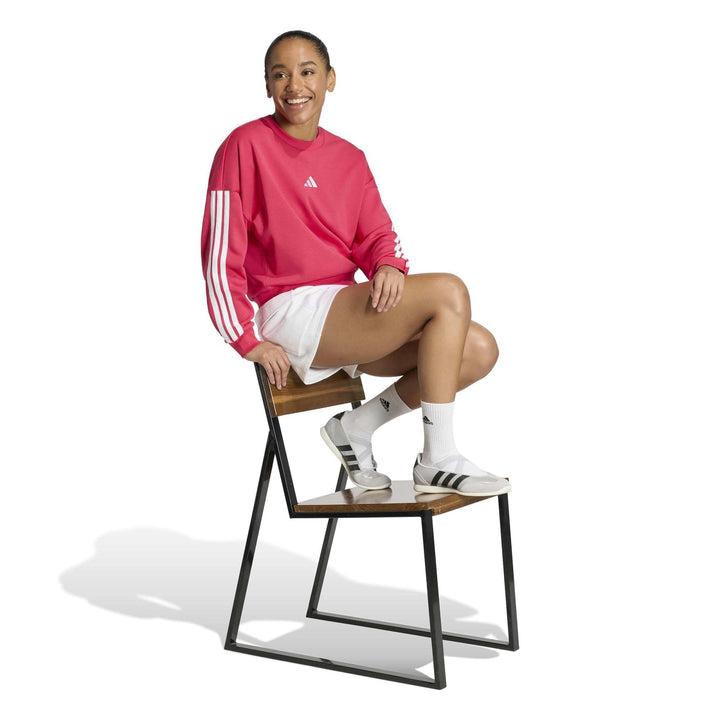 adidas W 3S Ft Swt - powpnk/white