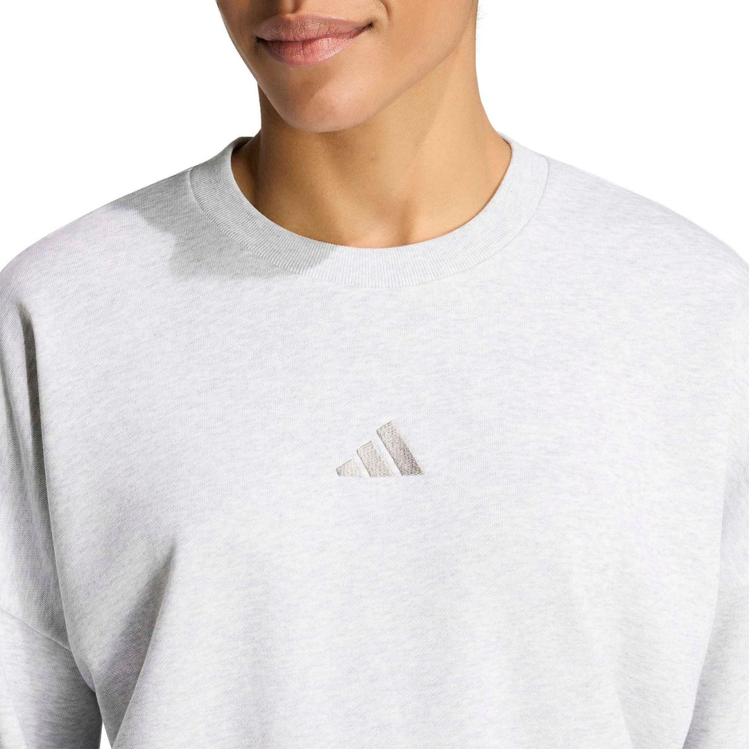 adidas W 3S Ft Swt - lgreyh/mgreyh