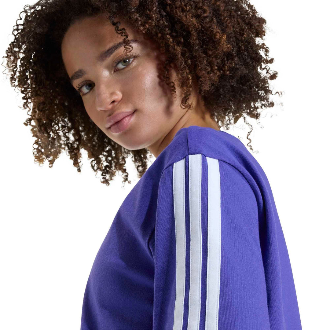 adidas W 3S Sj Tlr T - purpur/white