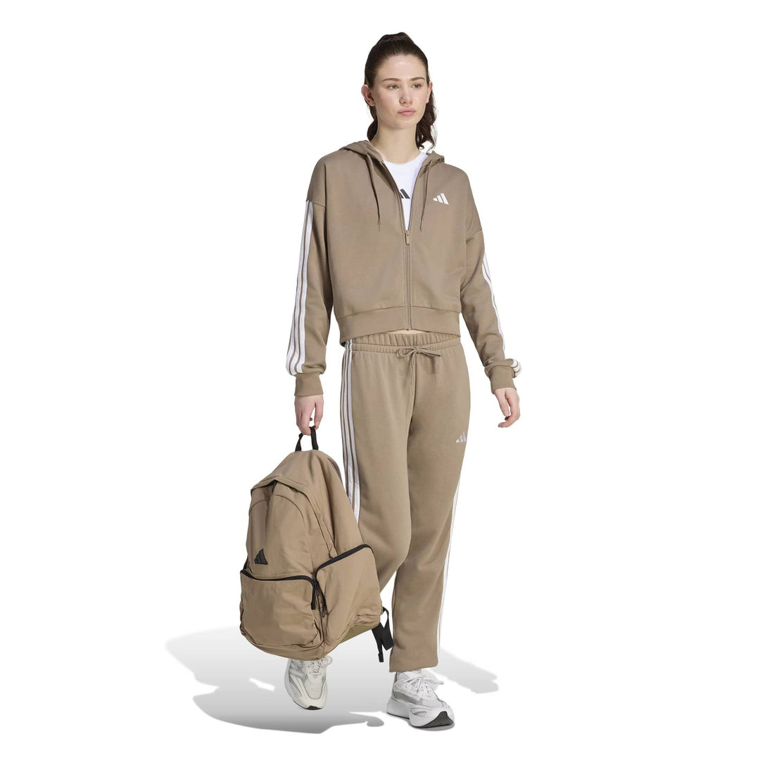 adidas W 3S Ft Fz Hd - khasix/white