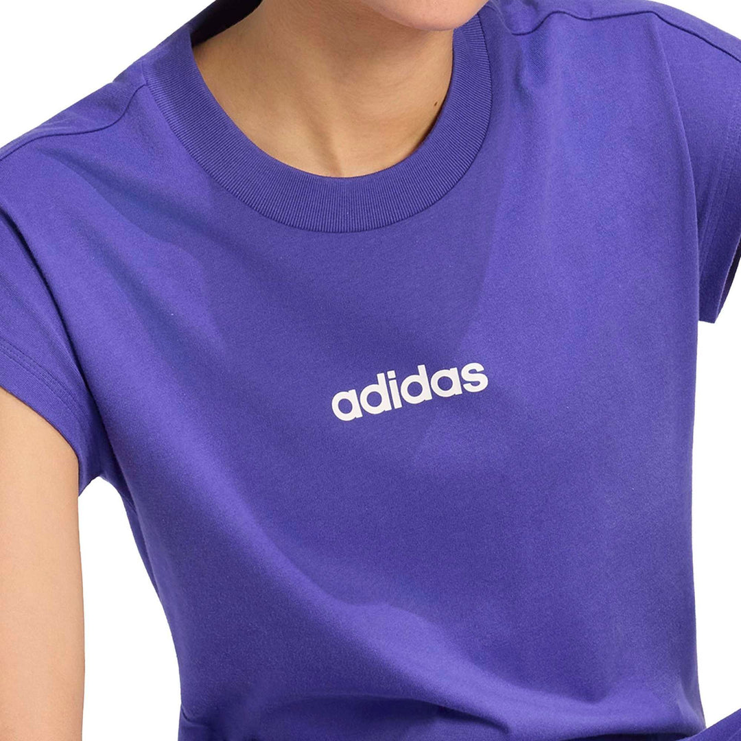 adidas W Lin Sj T - purpur/white