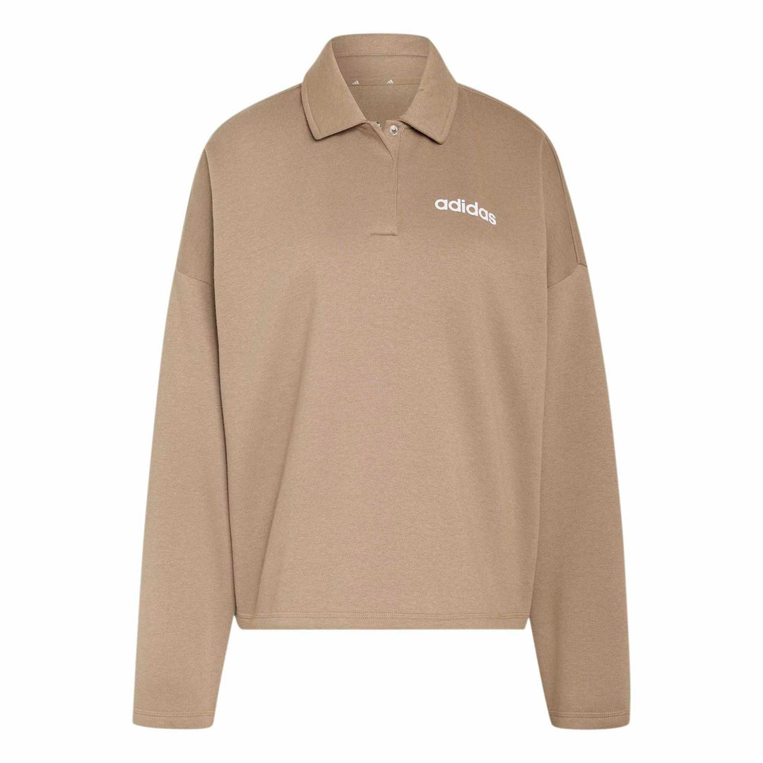 adidas W Lin Fl Polo - khasix/white