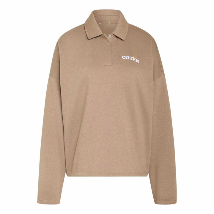 adidas W Lin Fl Polo - khasix/white