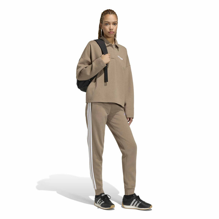 adidas W Lin Fl Polo - khasix/white