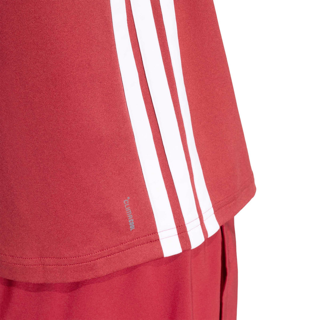 adidas We 3S Crew Tee - actmar/white