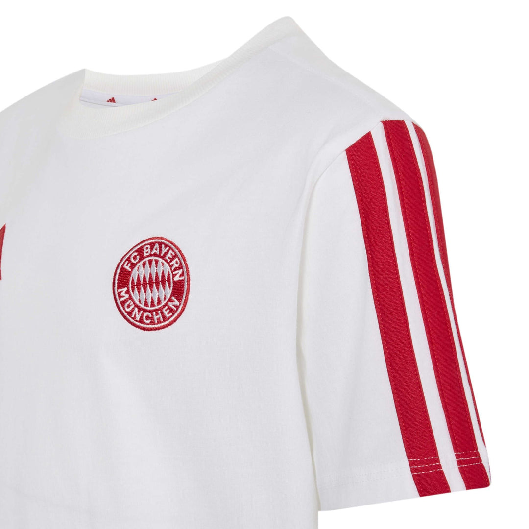 adidas Fcb Kids Tee - white/betsca