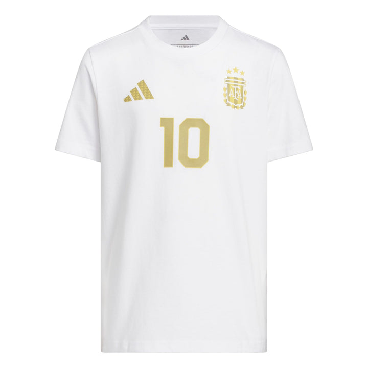 adidas Y Kinder Messi N&amp;N Tee - white