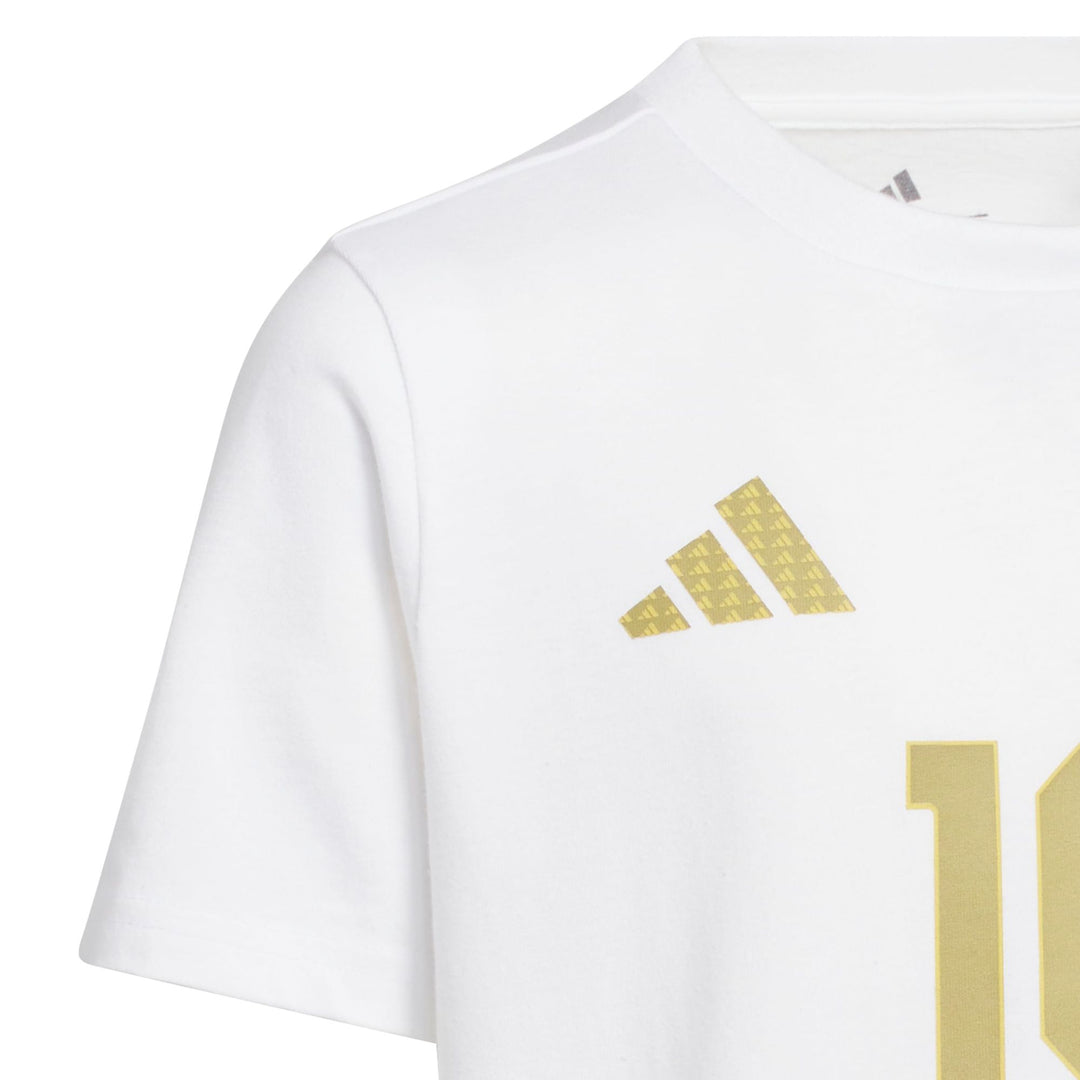 adidas Y Kinder Messi N&amp;N Tee - white