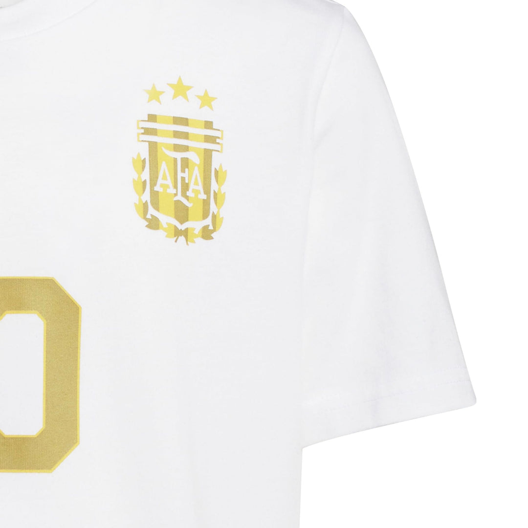 adidas Y Kinder Messi N&amp;N Tee - white