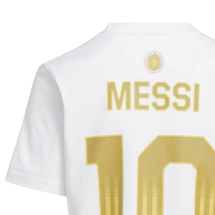adidas Y Kinder Messi N&amp;N Tee - white