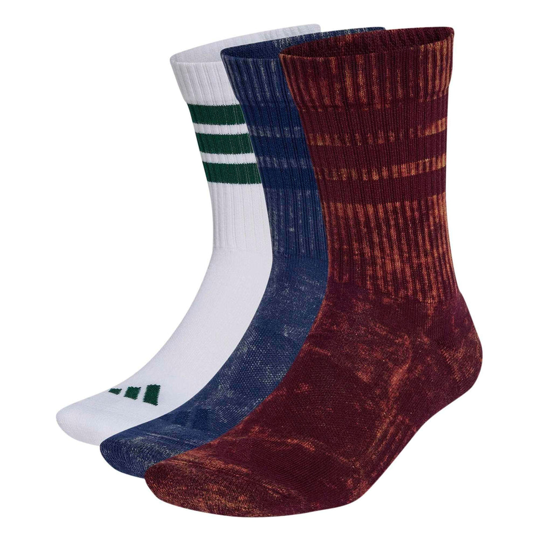 adidas 3S C Crw Wsh 3P - maroon/dkblue/white/c