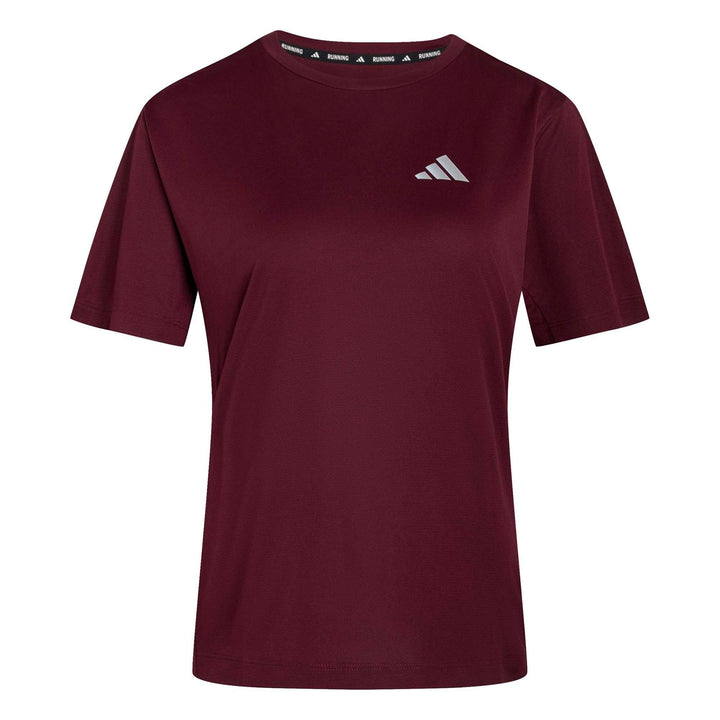 adidas Run Ess Tee W - maroon