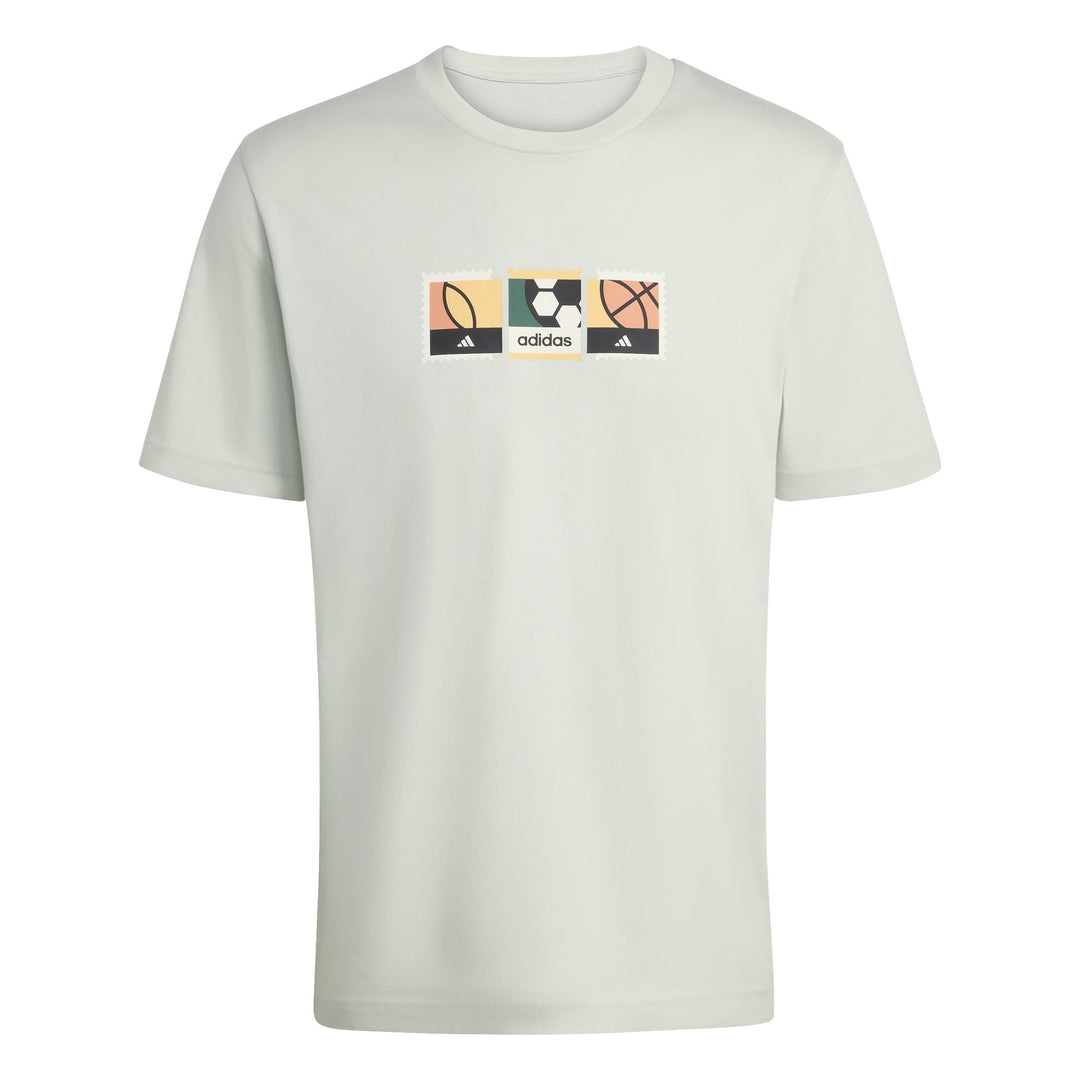 adidas M Mos Stamps T - lingrn