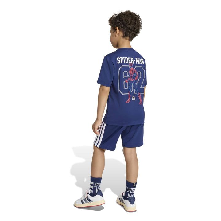 adidas Lk Mrvl Sm Spor - dkblue/white