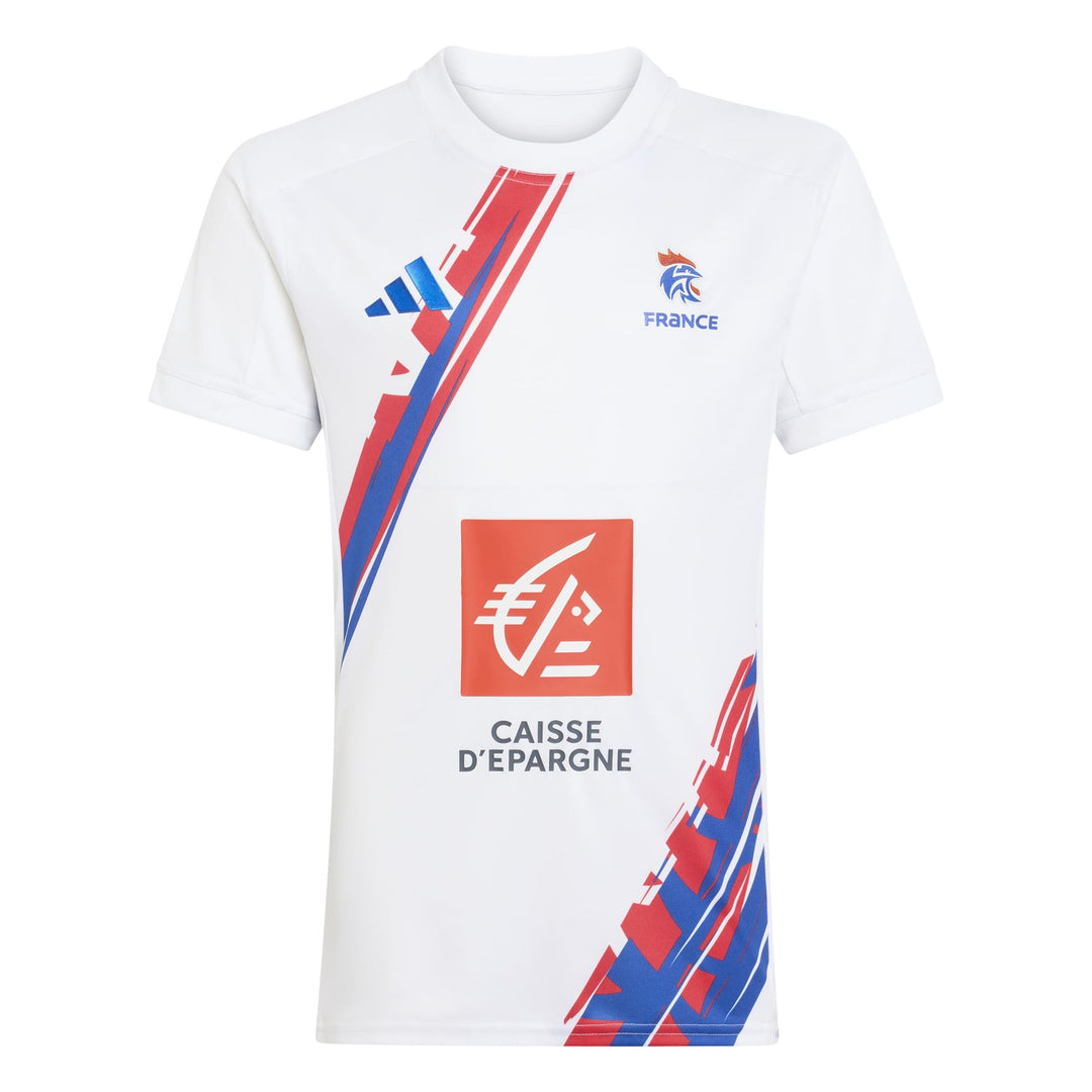 adidas Ffhb A Jsy Y Kinder - white