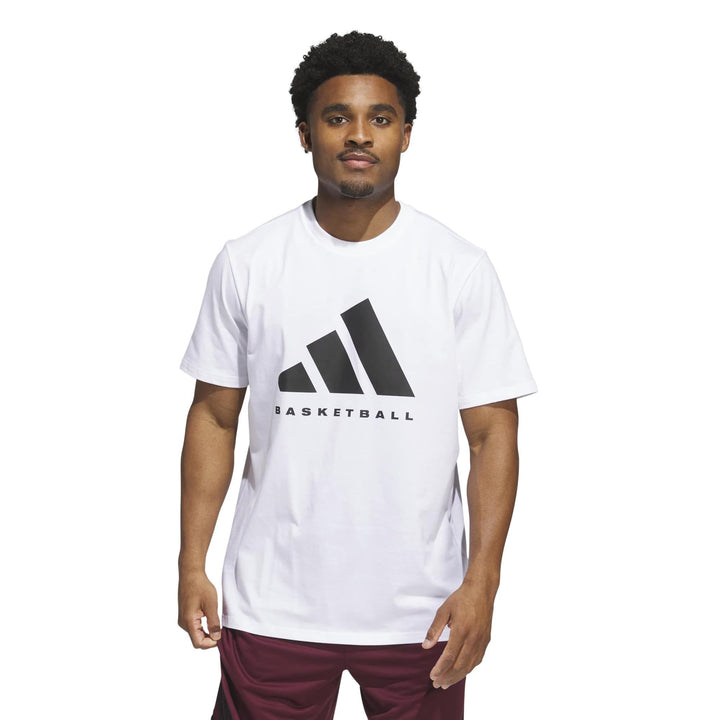 adidas Bb Found Tee - white