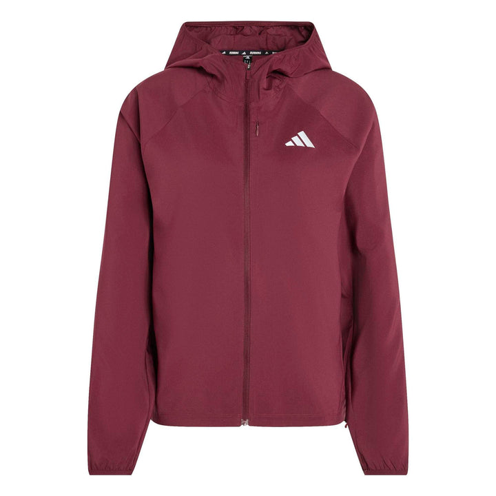 adidas Run Ess Jacke W - maroon