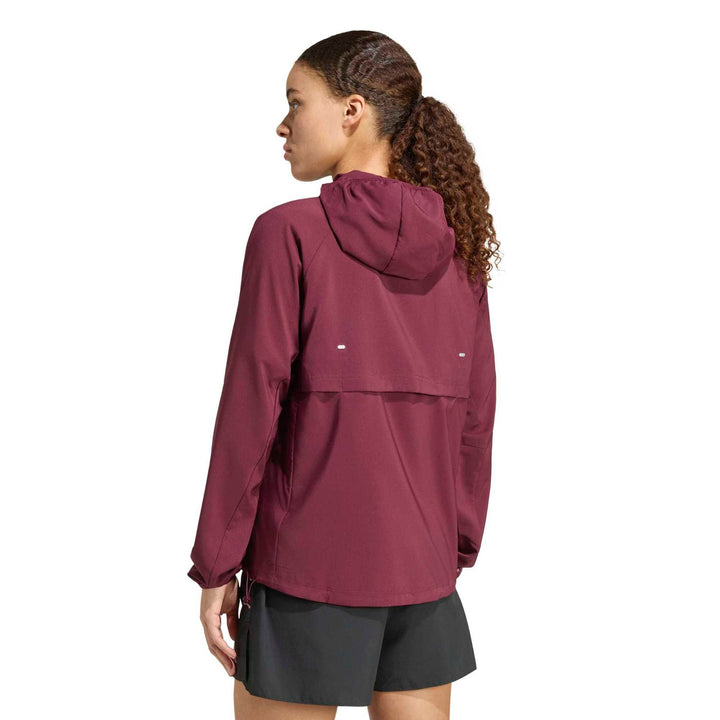 adidas Run Ess Jacke W - maroon