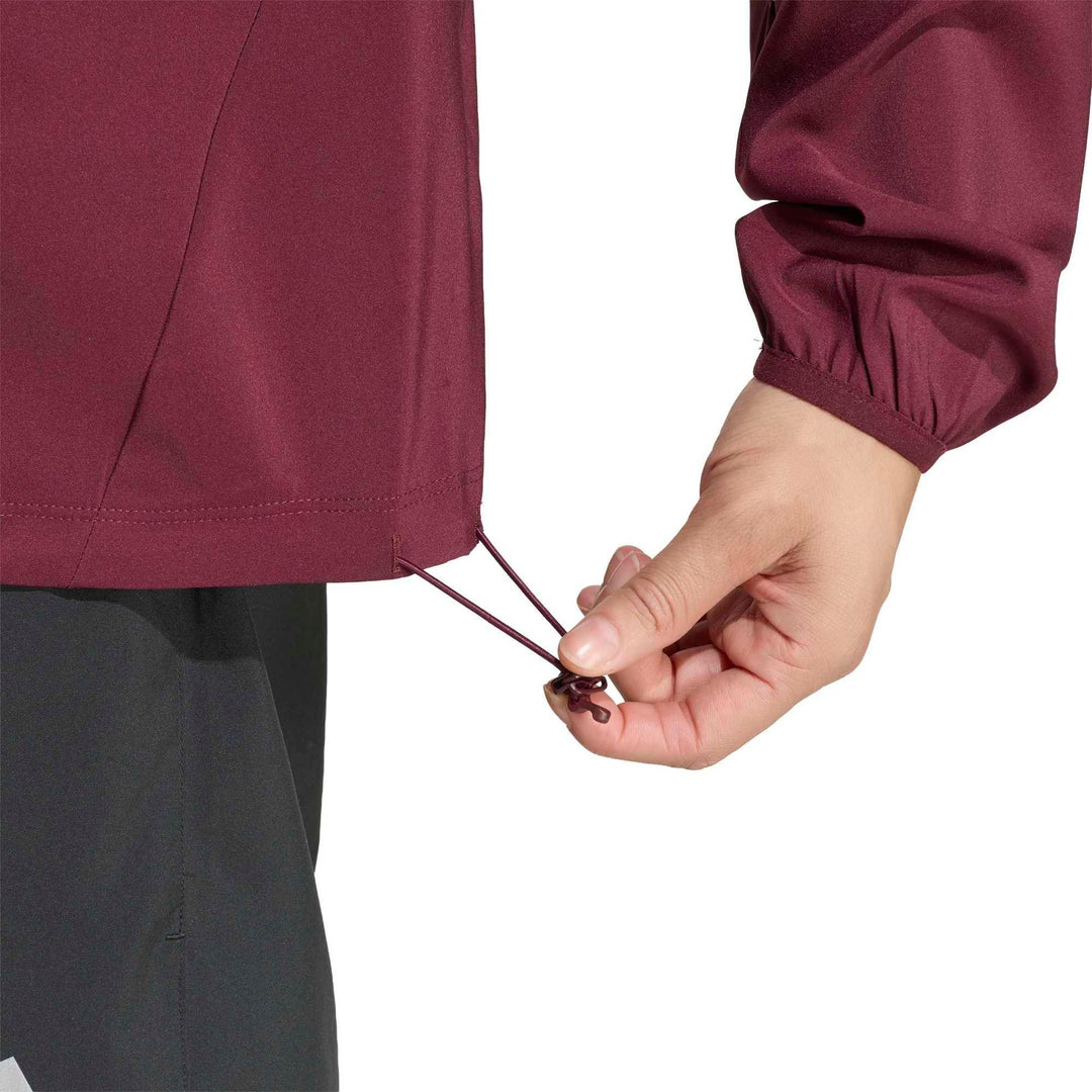 adidas Run Ess Jacke W - maroon