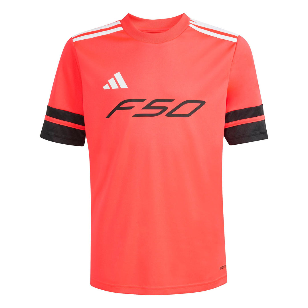 adidas F50 Jsy Y Kinder - lucred/black/white