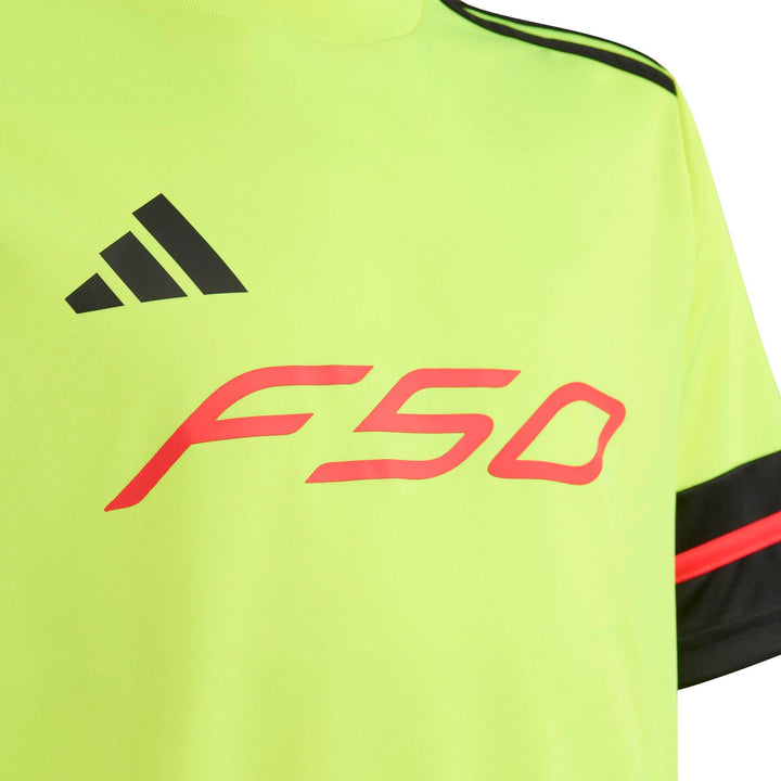 adidas F50 Jsy Y Kinder - lucred/black/white