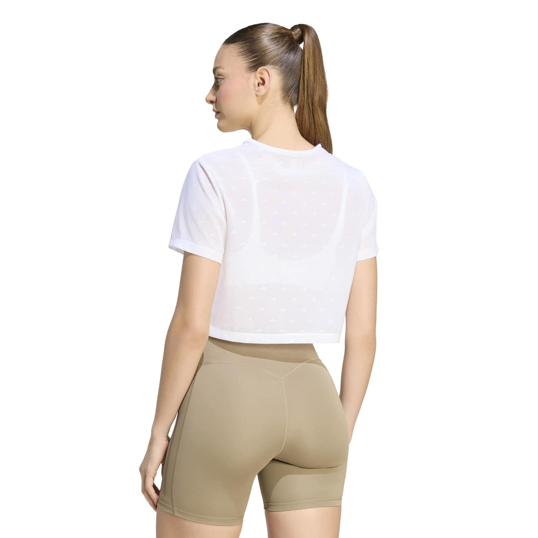 adidas Pwr Ess Tee Jaq - white