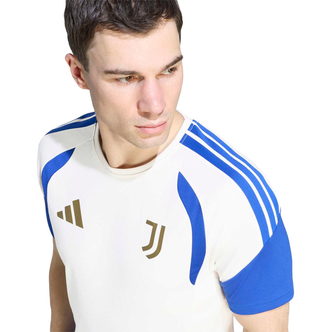 adidas Juve Tr Jsy - cwhite/boblue