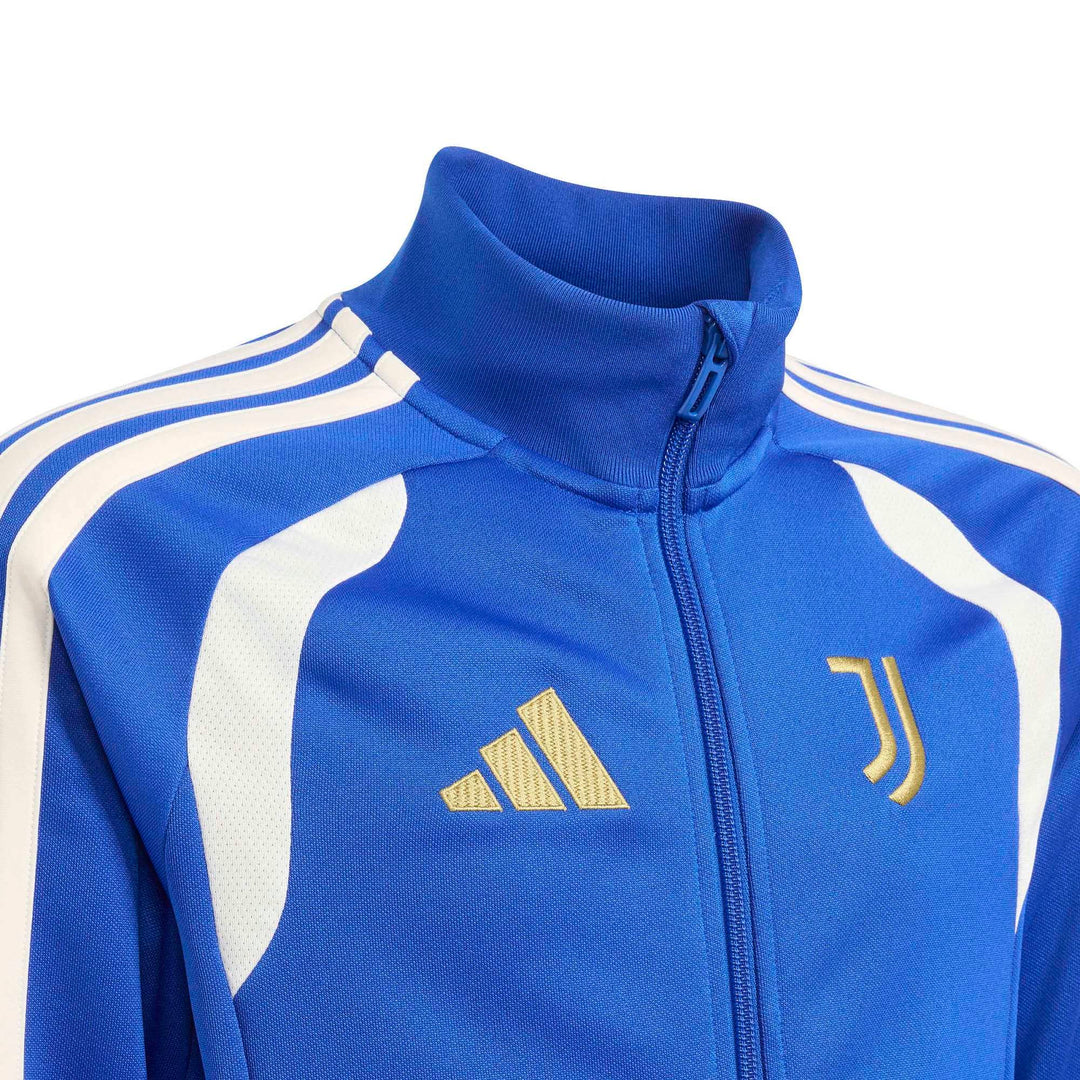 adidas Juve Tk Suit Y Kinder - boblue/cwhite