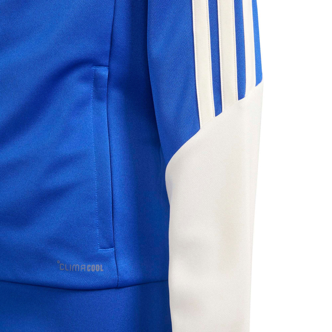 adidas Juve Tk Suit Y Kinder - boblue/cwhite