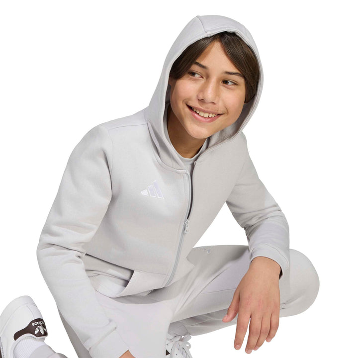 adidas Entrada 26 Fz Hood Y Kinder - tmyell/black