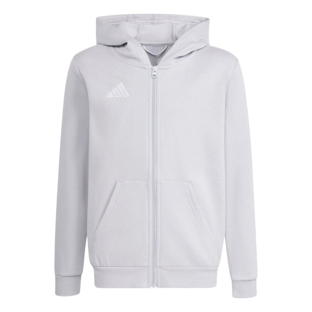 adidas Entrada 26 Fz Hood Y Kinder - tmyell/black