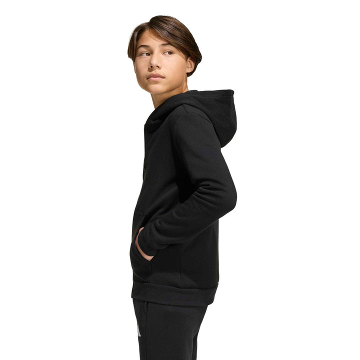 adidas Entrada 26 Fz Hood Y Kinder - black/white