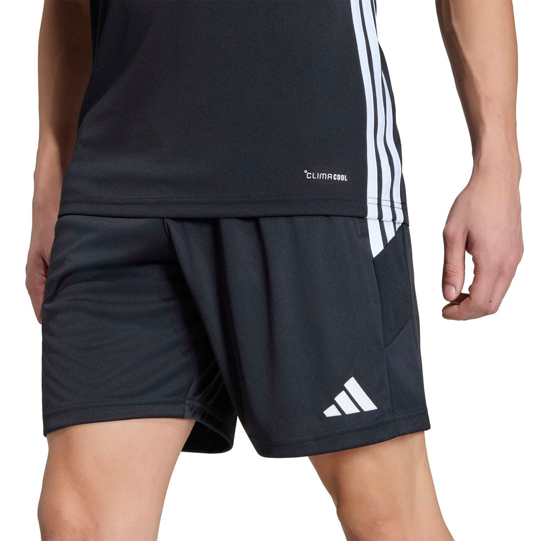 adidas Tiro Es Sho - black/black/white