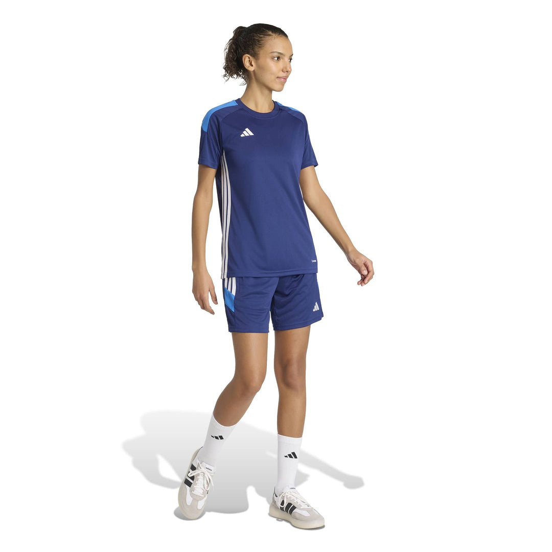 adidas Tiro Es Sho W - dkblue/broyal/white