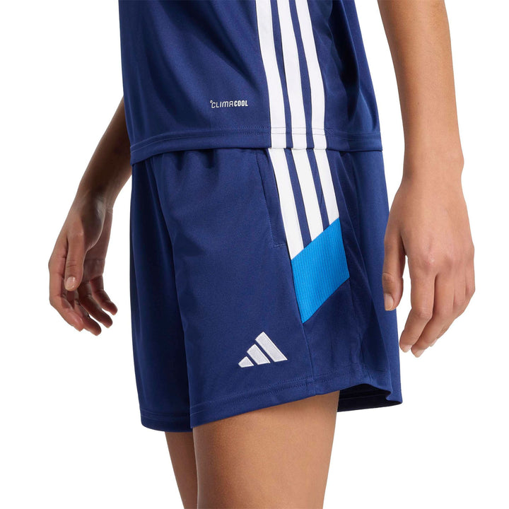 adidas Tiro Es Sho W - dkblue/broyal/white