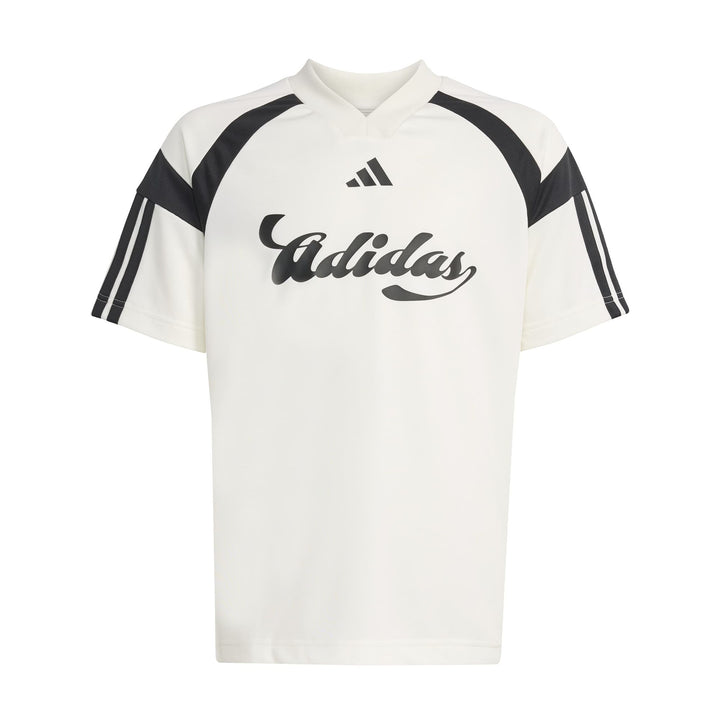 adidas J Hot Tee - white/cogold/powred/b