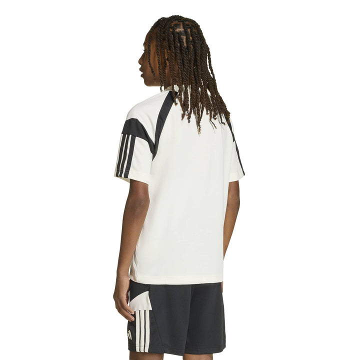 adidas J Hot Tee - owhite/black/black