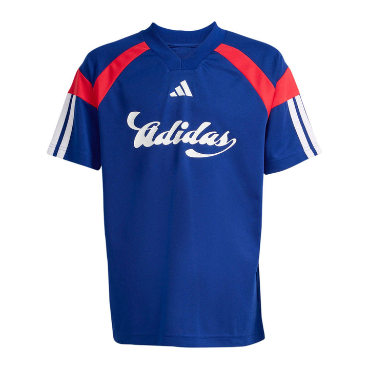 adidas J Hot Tee - owhite/black/black